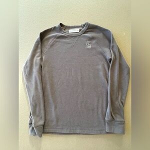 Abercrombie Kids Gray Long Sleeve Crewneck Shirt Size 11/12 Super Soft​
